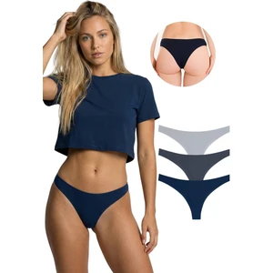New Lilla 10030 Brazil String 3'lü Kadın Külot Paketi