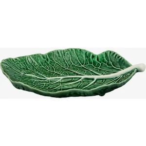 Bordallo Pinheiro Cabbage Yeşil Seramik Servis Tabağı 25 cm