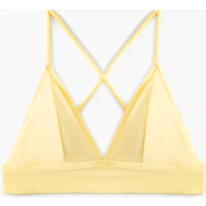 Üçgen Bikini Üstü Basic Arkası Çapraz Bağlamalı