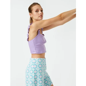 Keten Karışımlı Büstiyer