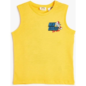 Atlet Tom ve Jerry Baskılı Lisanslı Pamuklu