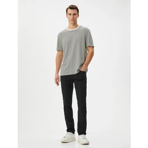 Slim Straight Fit Kot Pantolon - Chadwick Jean