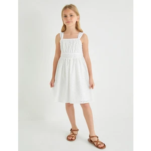 Askılı Elbise Fistolu Pamuklu