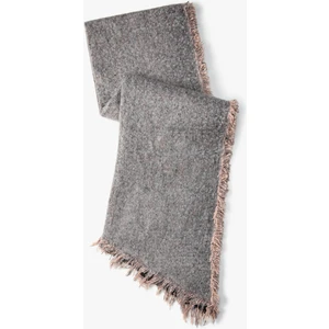 Basic Atkı Yumuşak Dokulu Püsküllü