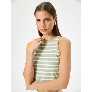 Kısa Atlet Bisiklet Yaka Slim Fit