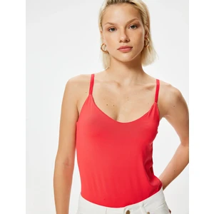 Basic Ince Askılı Atlet Slim Fit