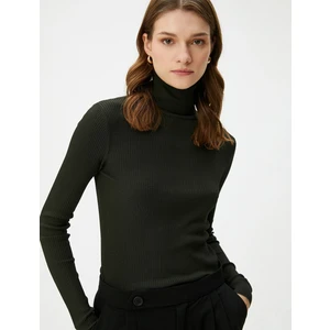 Boğazlı Kazak Basic Fitilli