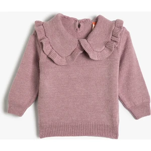 Basic Kazak Bebe Yaka Fırfır Detaylı