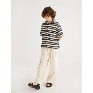 Kargo Cepli Pamuklu Pantolon