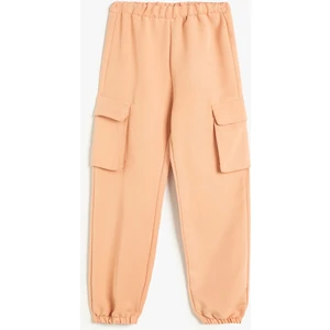 Jogger Kargo Pantolon Beli Lastikli Cepli
