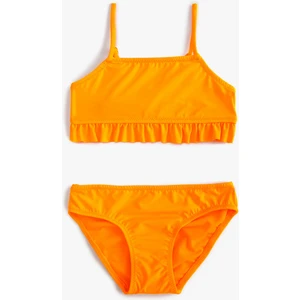 Bikini Takımı Fırfırlı Askılı