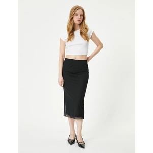 Midi Etek Normal Bel Lastikli