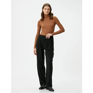 Boğazlı Kazak Basic Fitilli