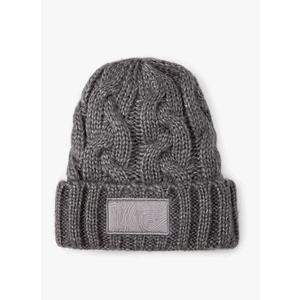 Örgü Bere Katlamalı Etiket Baskılı