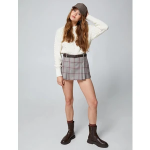 Örgü Dokulu Kazak Akrilik