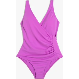 Drapeli Mayo V Yaka Kalın Askılı