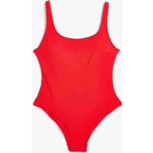 Basic Mayo U Yaka Kalın Askılı Astarlı