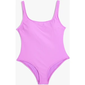 Basic Mayo U Yaka Slim Fit Astarlı Pedli