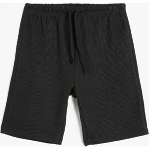 Beli Bağlamalı Cep Detaylı Basic Şort