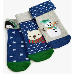 Yılbaşı Temalı Çorap Seti