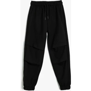 Basic Jogger Eşofman Altı Cepli Beli Lastikli Pamuklu