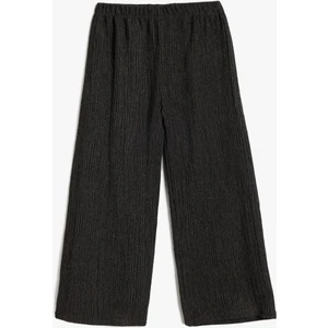 Bol Paça Pantolon Beli Lastikli