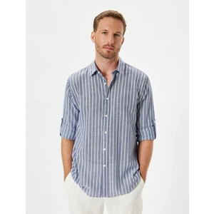 Basic Gömlek Uzun Kollu Pamuklu