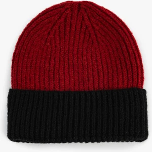 Lastikli Örgü Bere Kenarları Katlı