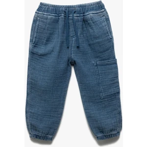 Pamuklu Cep Detaylı Oversize Jogger Pantolon