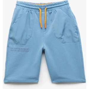 Pamuklu Beli Bağcıklı Cep Detaylı Basic Şort