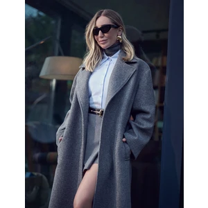 x Şahika Ercümen - Aksesuar Detaylı  Mini Pileli Şort Etek