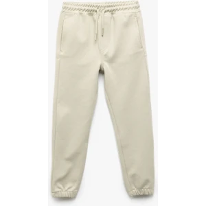 Beli Lastikli Cep Detaylı Basic Jogger Eşofman Altı