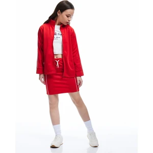 Beli Lastikli Biyeli Mini Etek