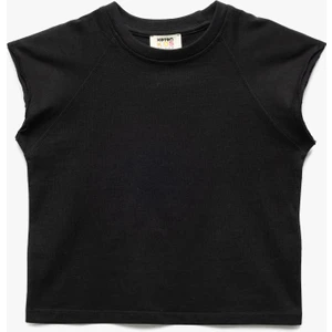 Basic Tişört Kısa Kollu Bisiklet Yaka Pamuklu