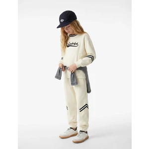 Pamuklu File Detaylı Şardonlu Jogger Eşofman Altı
