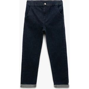 Pamuklu Relax Fit Denim Pantolon