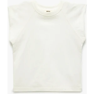 Basic Tişört Kısa Kollu Bisiklet Yaka Pamuklu