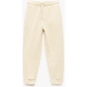 Pamuklu Beli Bağcıklı Dokulu Basic Jogger Eşofman Altı