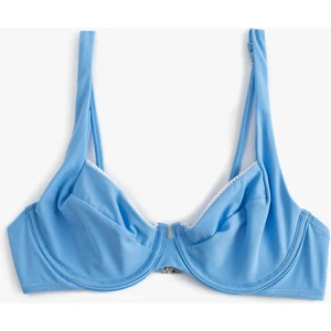 Bikini Üstü Dantel Şeritli Balenli