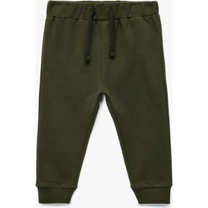 Pamuklu Beli Bağcıklı Basic Jogger Eşofman Altı