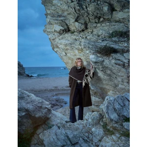 x Şahika Ercümen - Sherpa Kaban Oversize Cepli