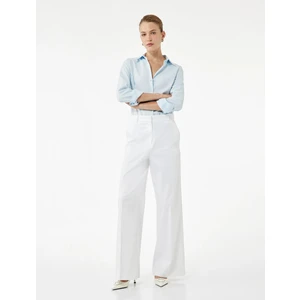 Slim Fit Uzun Kollu Klasik Yaka Poplin Gömlek