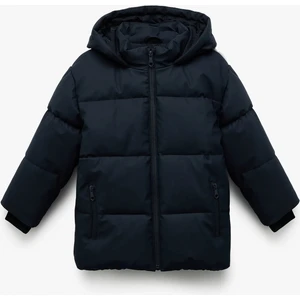 Fermuarlı Kapüşonlu Cep Detaylı Şişme Mont