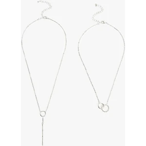 Sallantılı Halka Kolye