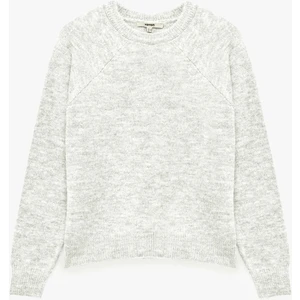 Uzun Kollu Bisiklet Yaka Basic Triko Kazak