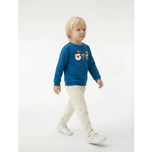 Beli Bağlamalı Cep Detaylı Basic Kadife Pantolon