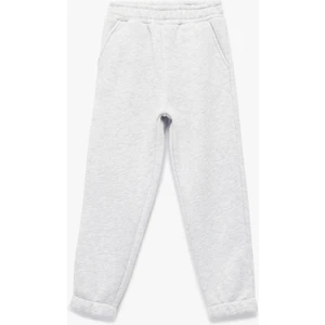 Cepli Beli Lastikli Jogger Eşofman Altı