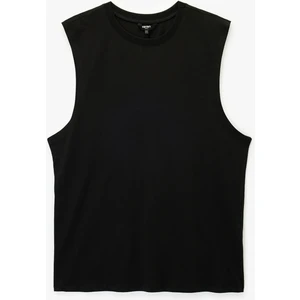 Regular Fit Kolsuz Bisiklet Yaka Pamuklu Basic Atlet