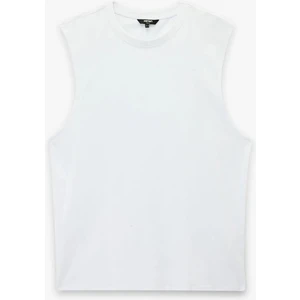 Regular Fit Kolsuz Bisiklet Yaka Pamuklu Basic Atlet