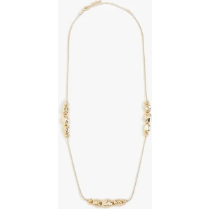 Boncuklu Çelik Kolye